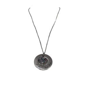 Family Tree Stainless Steel Jewelry I Love You Mom Necklace